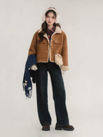 Load image into Gallery viewer, Retro Shearling Jacket