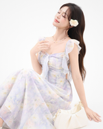 Load image into Gallery viewer, Roselure Backless Maxi Dress