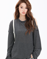 Load image into Gallery viewer, Coastal Breeze Off-Shoulder Tee