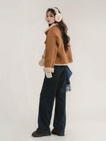 Load image into Gallery viewer, Retro Shearling Jacket
