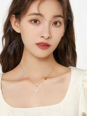 Golden Lunar Radiance Necklace