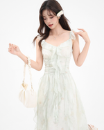 Load image into Gallery viewer, Roselle Ruffle Waist Dress

