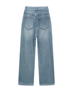 Load image into Gallery viewer, Blue Haze Wide-Leg Jeans

