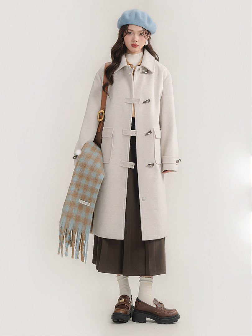 Heather Horn Toggle Coat