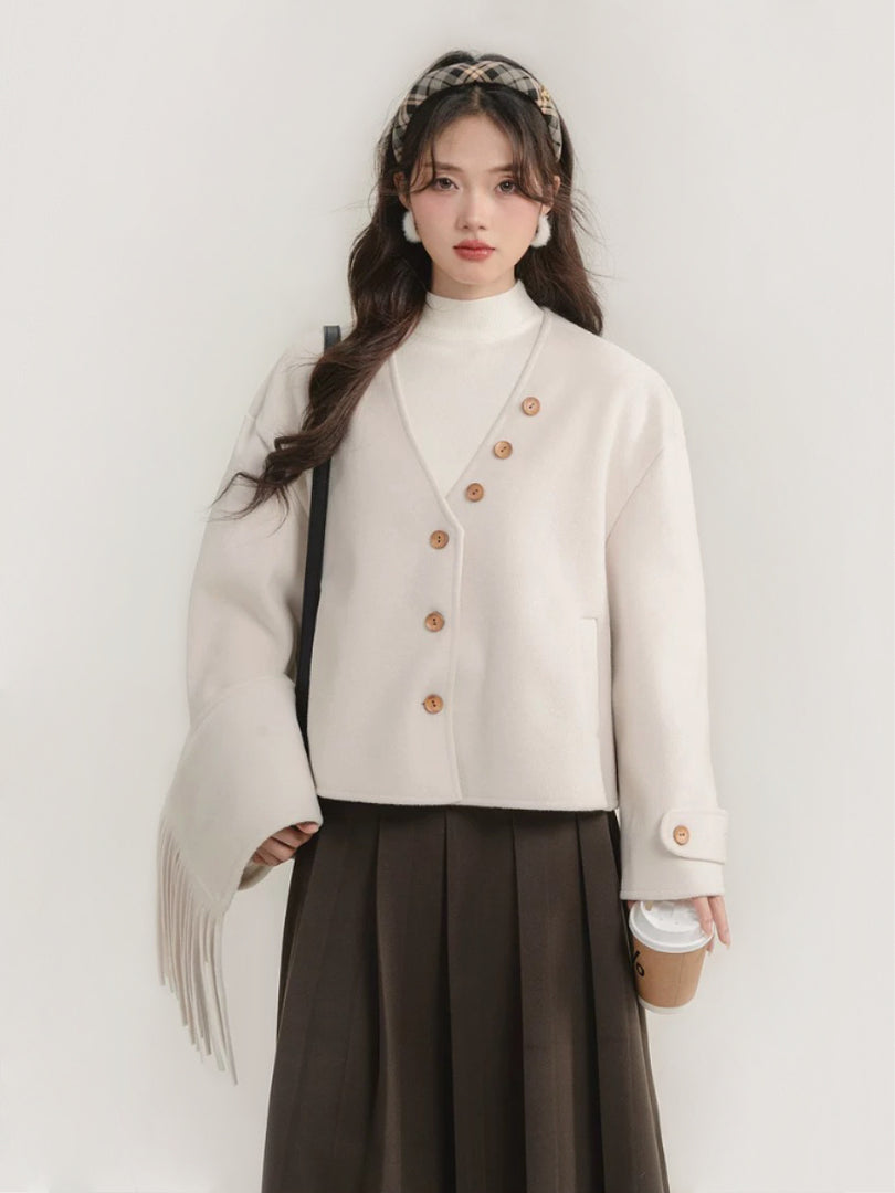 Luxe Dual-Face Wool Coat