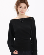 Load image into Gallery viewer, Willow Off-Shoulder Knit
