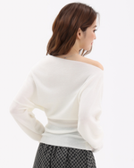 Load image into Gallery viewer, Willow Off-Shoulder Knit
