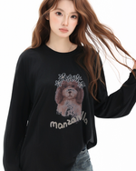 Load image into Gallery viewer, Cloud Pup Long Sleeve Tee
