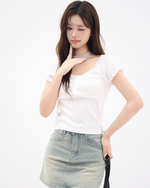 Load image into Gallery viewer, Lacey Whispers Blouse
