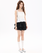 Load image into Gallery viewer, Liora Layered Polka Dot Skirt
