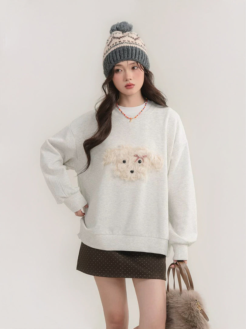 Fuzzy Pup Sweatshirt