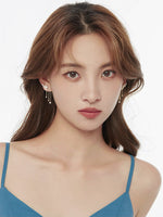 Load image into Gallery viewer, Golden Dreamscape Tassel Earrings
