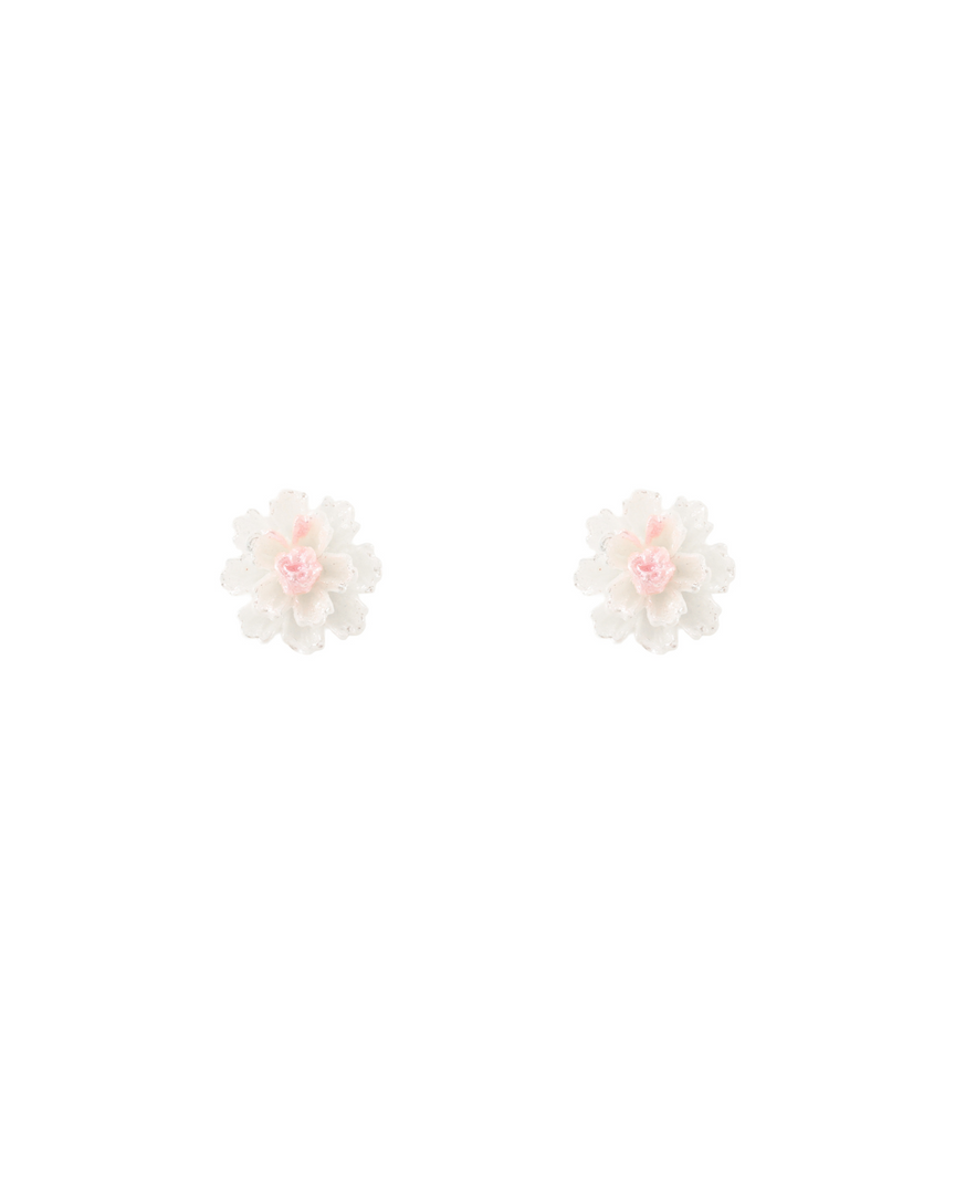 Blush Bloom Petal Earrings