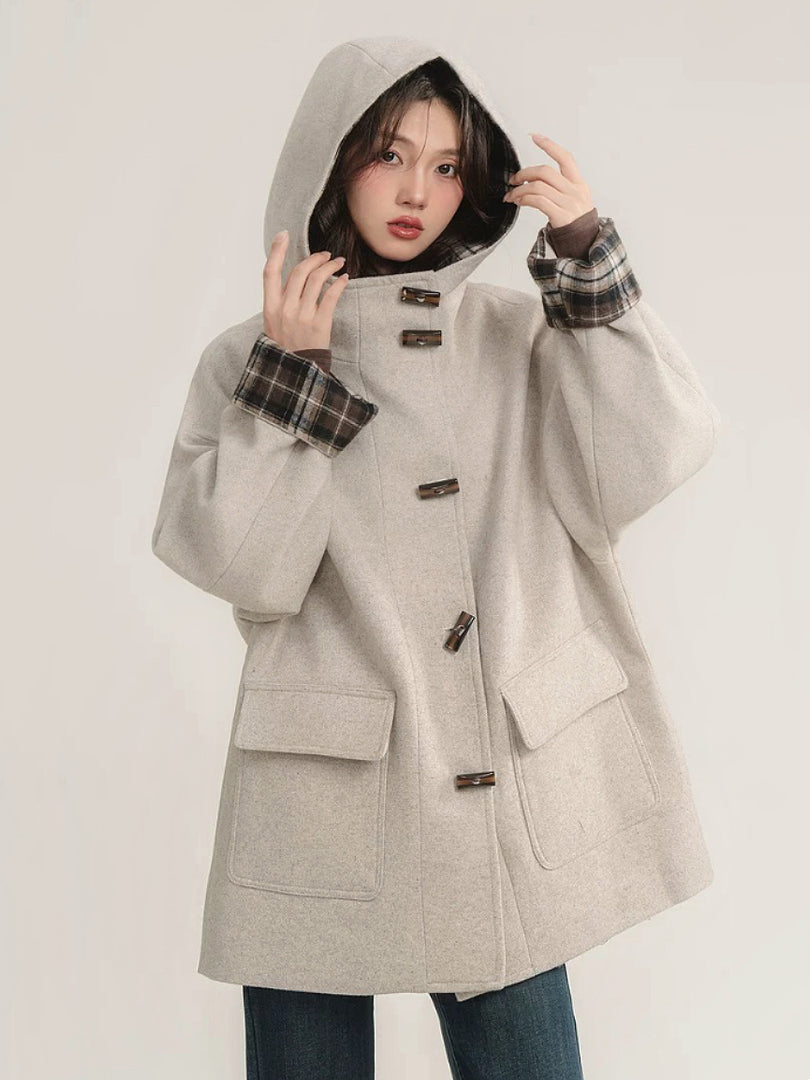 Heritage Plaid Toggle Coat