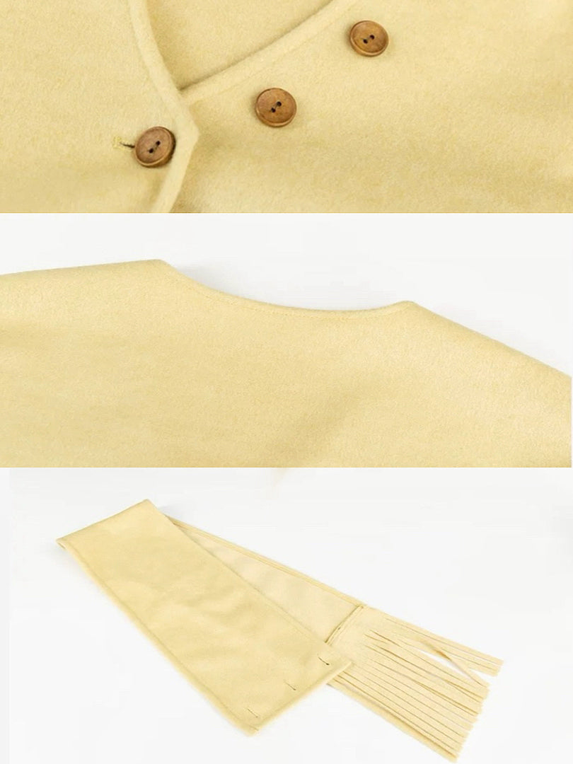 Luxe Dual-Face Wool Coat