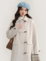 Load image into Gallery viewer, Heather Horn Toggle Coat
