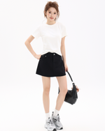 Load image into Gallery viewer, Faye High-Waist Denim Skirt
