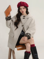 Load image into Gallery viewer, Heritage Plaid Toggle Coat
