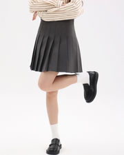 Maple Drift Pleated Skirt