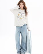 Load image into Gallery viewer, Puppy Playground Graphic Long Sleeve Tee
