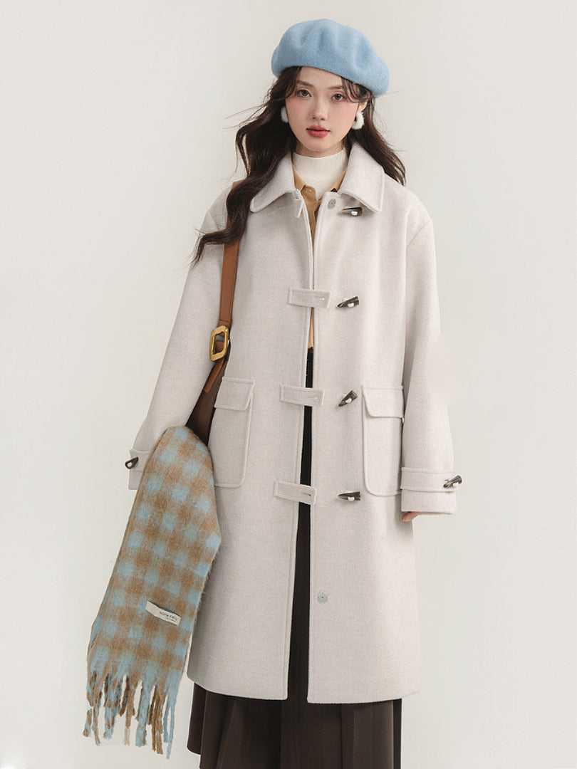 Heather Horn Toggle Coat