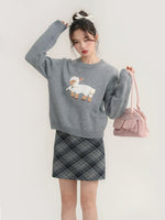 Load image into Gallery viewer, Little Lamb Knit Sweater
