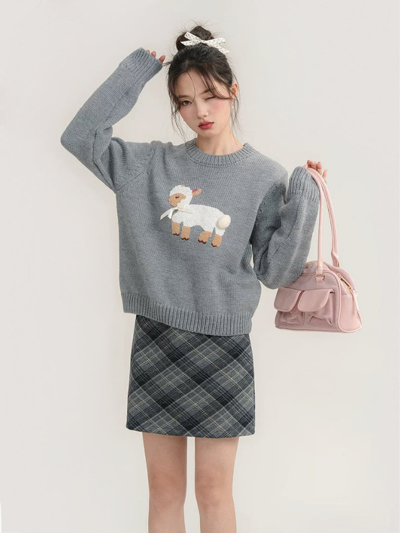 Little Lamb Knit Sweater