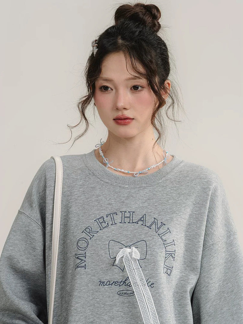 Laced Letters Hoodie
