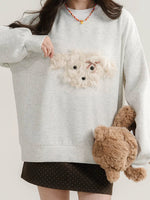 Load image into Gallery viewer, Fuzzy Pup Sweatshirt

