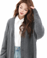 Load image into Gallery viewer, Cozy Cove V-Neck Cardigan
