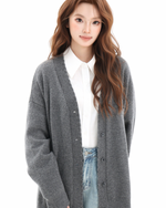 Load image into Gallery viewer, Cozy Cove V-Neck Cardigan
