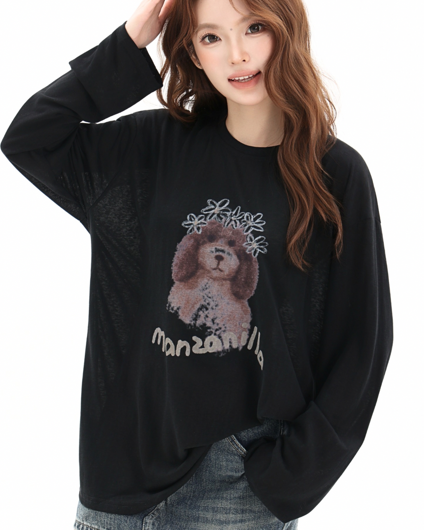 Cloud Pup Long Sleeve Tee