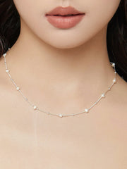 Lustrous Tide Pearl Necklace