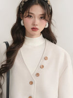 Load image into Gallery viewer, Luxe Dual-Face Wool Coat
