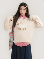 Load image into Gallery viewer, Little Lamb Knit Sweater
