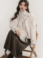 Load image into Gallery viewer, Luxe Dual-Face Wool Coat
