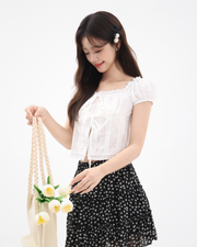 Lyla Lace Bow Blouse