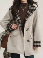 Load image into Gallery viewer, Heritage Plaid Toggle Coat
