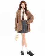 Load image into Gallery viewer, Maple Drift Pleated Skirt
