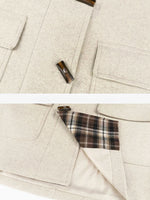 Load image into Gallery viewer, Heritage Plaid Toggle Coat
