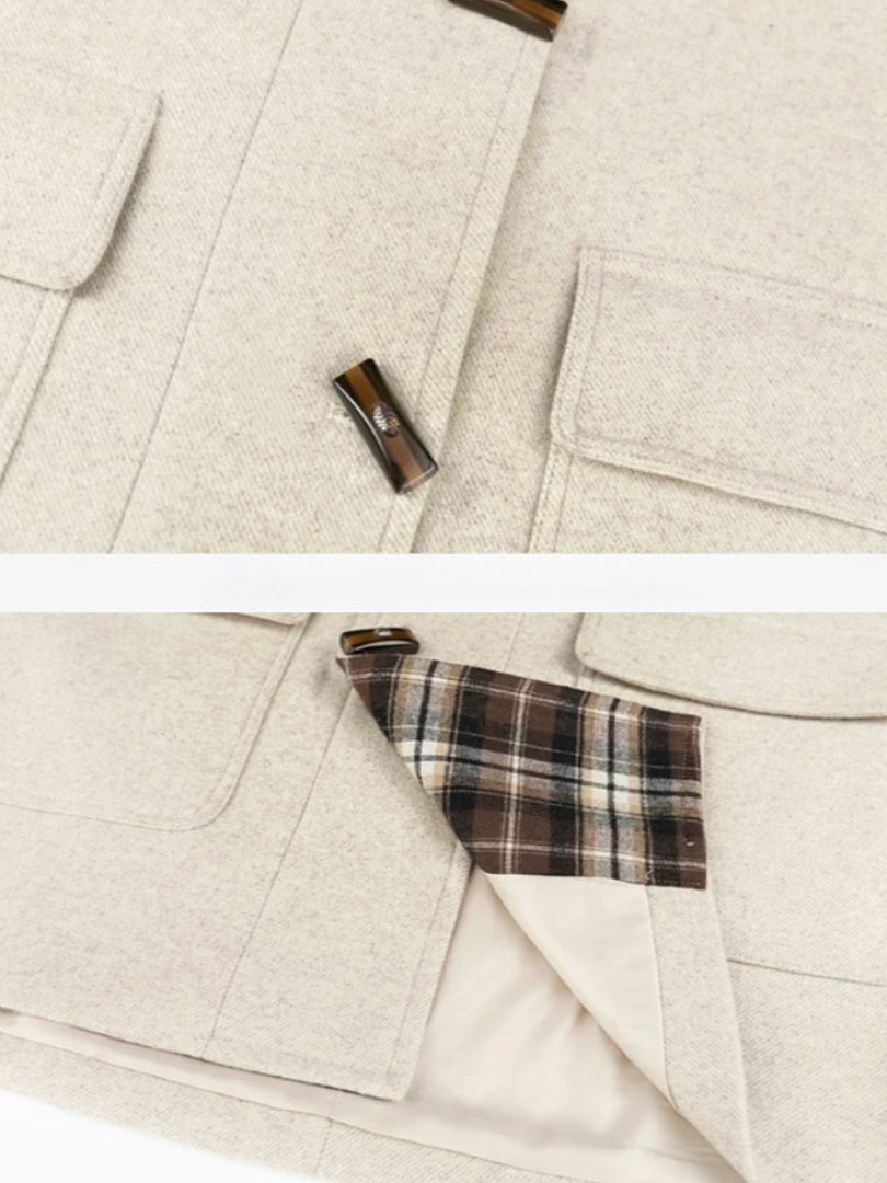 Heritage Plaid Toggle Coat