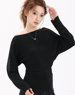 Load image into Gallery viewer, Willow Off-Shoulder Knit
