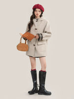 Load image into Gallery viewer, Heritage Plaid Toggle Coat
