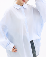 Load image into Gallery viewer, Harper Tie-Back Stripe Shirt

