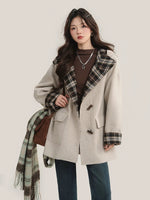 Load image into Gallery viewer, Heritage Plaid Toggle Coat
