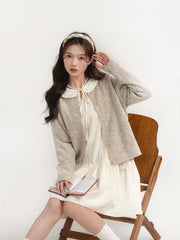 Speckled Cozy Knit Cardigan