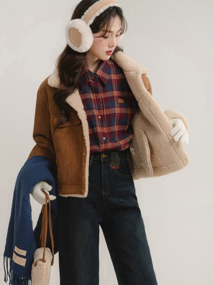 Retro Shearling Jacket