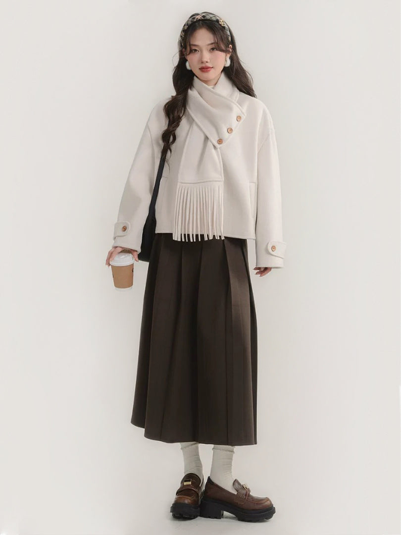 Luxe Dual-Face Wool Coat