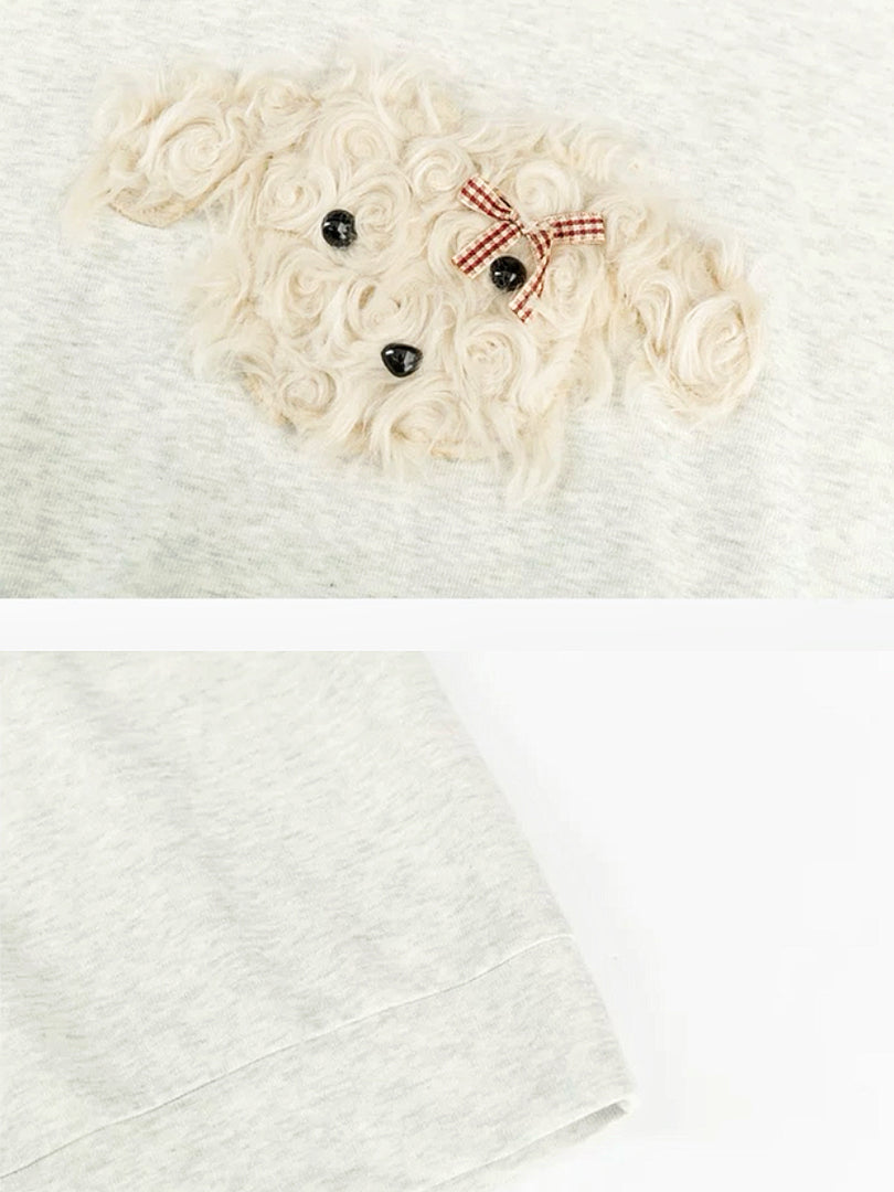 Fuzzy Pup Sweatshirt