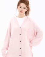 Load image into Gallery viewer, Cozy Cove V-Neck Cardigan
